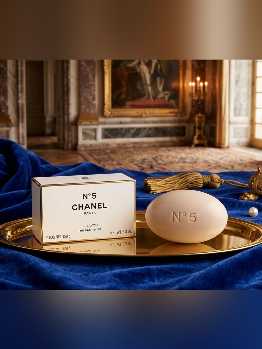 CHANEL N°5 Le Savon 150gms 5.3oz. Perfect Perfume Bath Soap